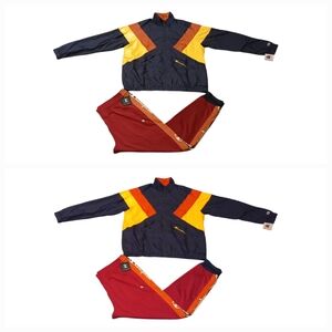 Classic Champion Colorblock Windbreaker/Jogger Set (XL)